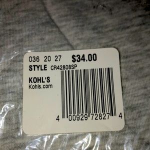 New in original package. Two piece pajama set croft and barrow size XL